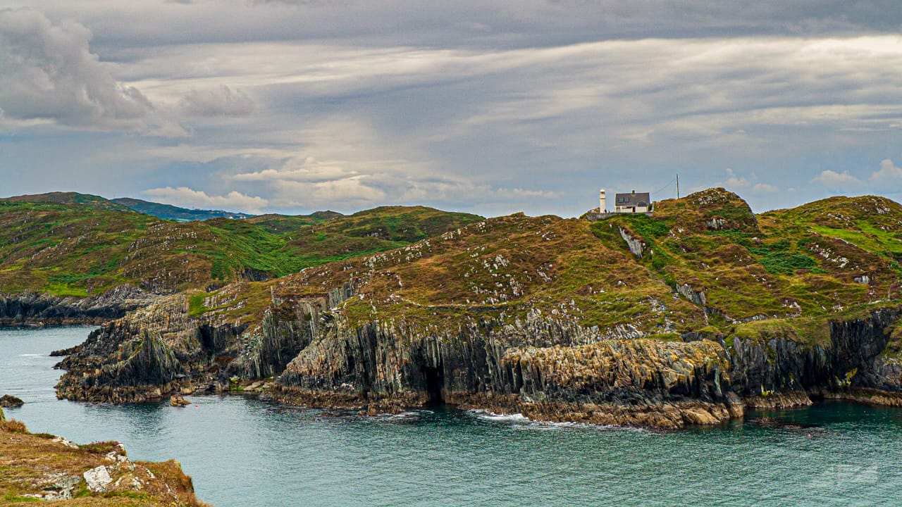 Sherkin Island from the Baltimore Beacon, Ireland