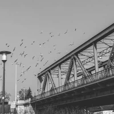 Toruń, Pilsudski bridge, Poland