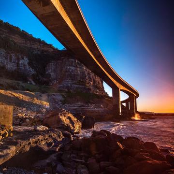 Under the Sea Cliff Bridge Clifton New South Wales, Australia