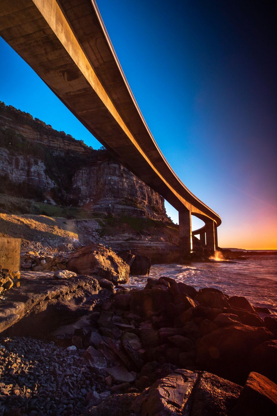 Under the Sea Cliff Bridge Clifton New South Wales, Australia