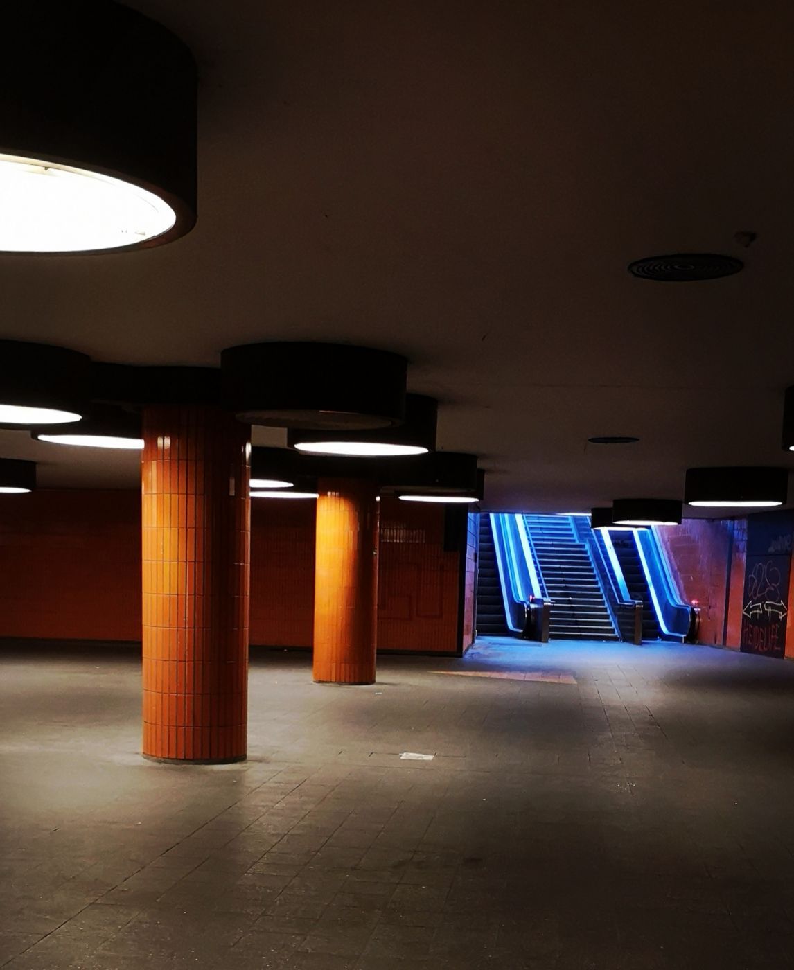 ICC Underground Station, Berlin, Germany