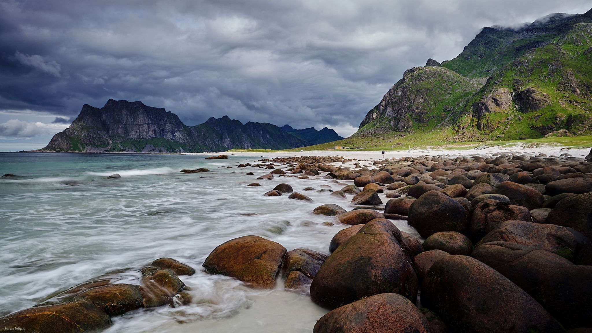 High Tide at Uttakleiv, Norway