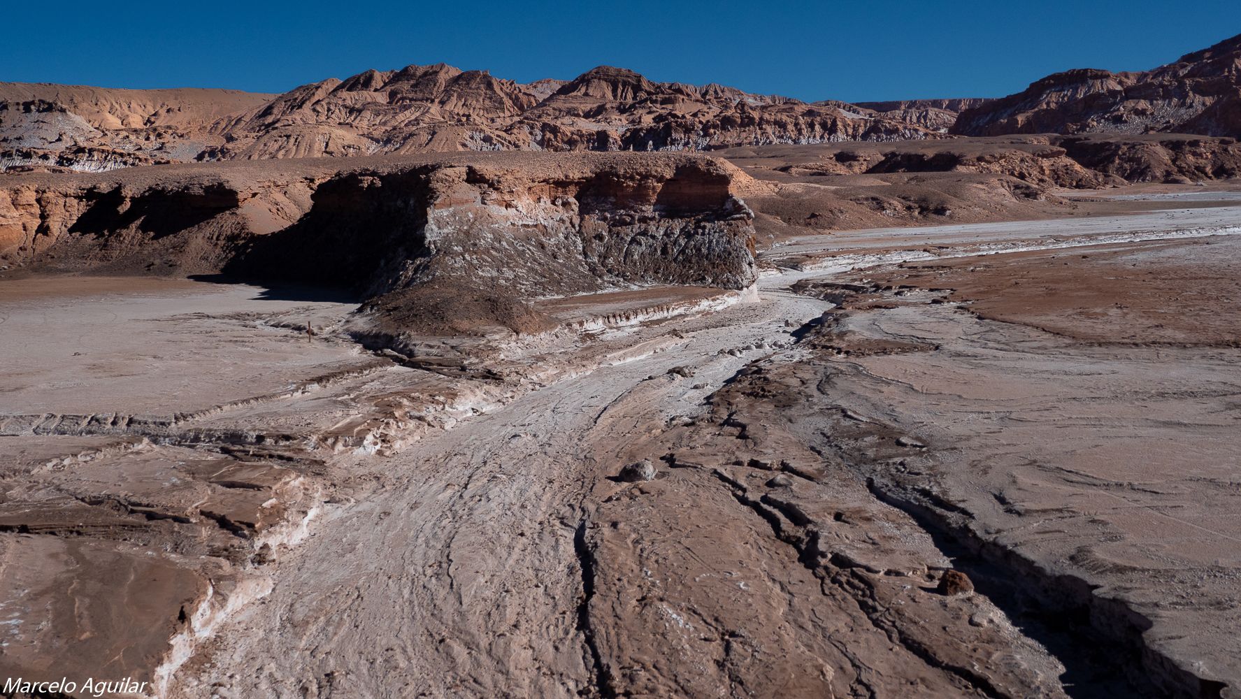 Valle de la Luna river, Chile