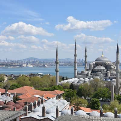 View from Arcadia Blue Hotel Restaurant Terrace, Turkey (Türkiye)