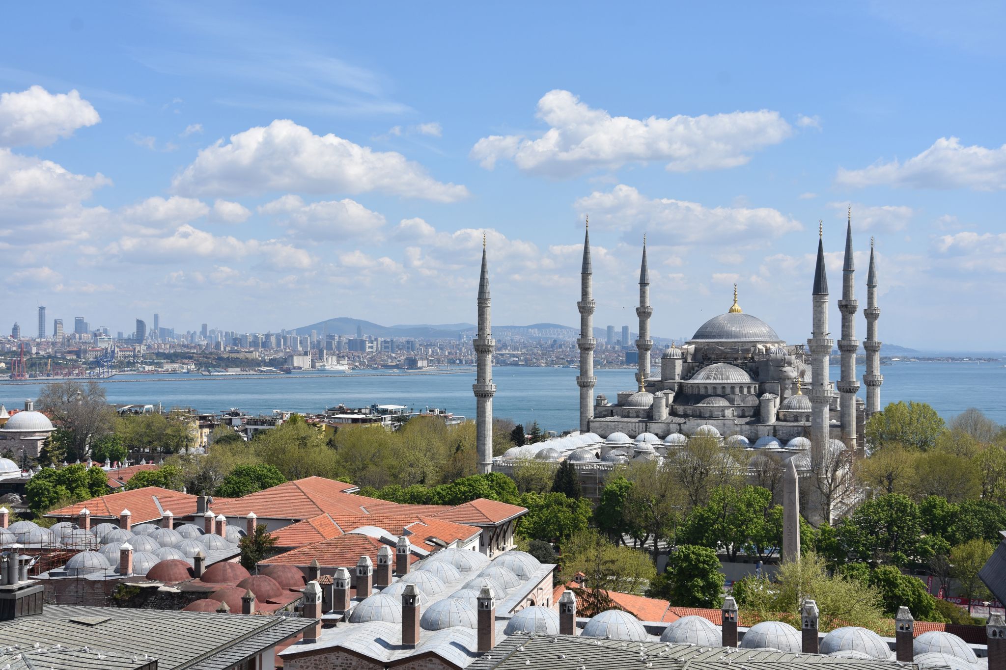 View from Arcadia Blue Hotel Restaurant Terrace, Turkey (Türkiye)