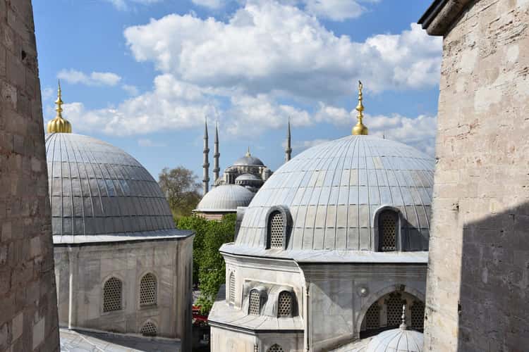 View from Hagia Sophia's Windows, Istanbul