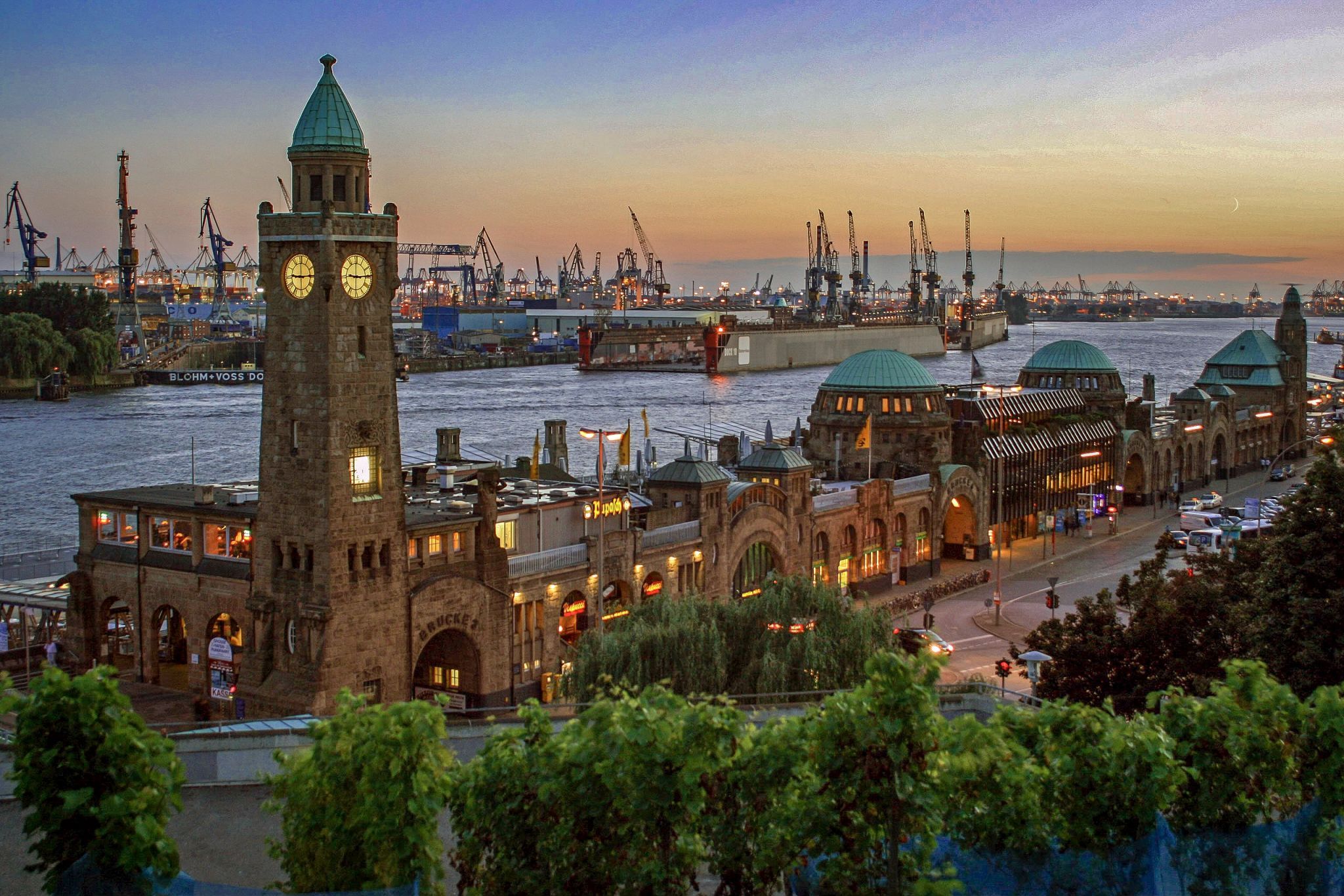 Viewpoint Stintfang, Hamburg, Germany