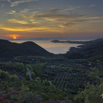 Viewpoint towards Corfu, Perdika, Epirus, Greece, Greece