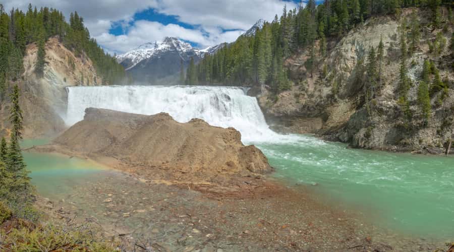 Wapta Falls - from below