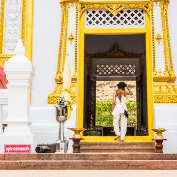Wat Phra Buddhabat Pooh Kwai Ngen, Thailand
