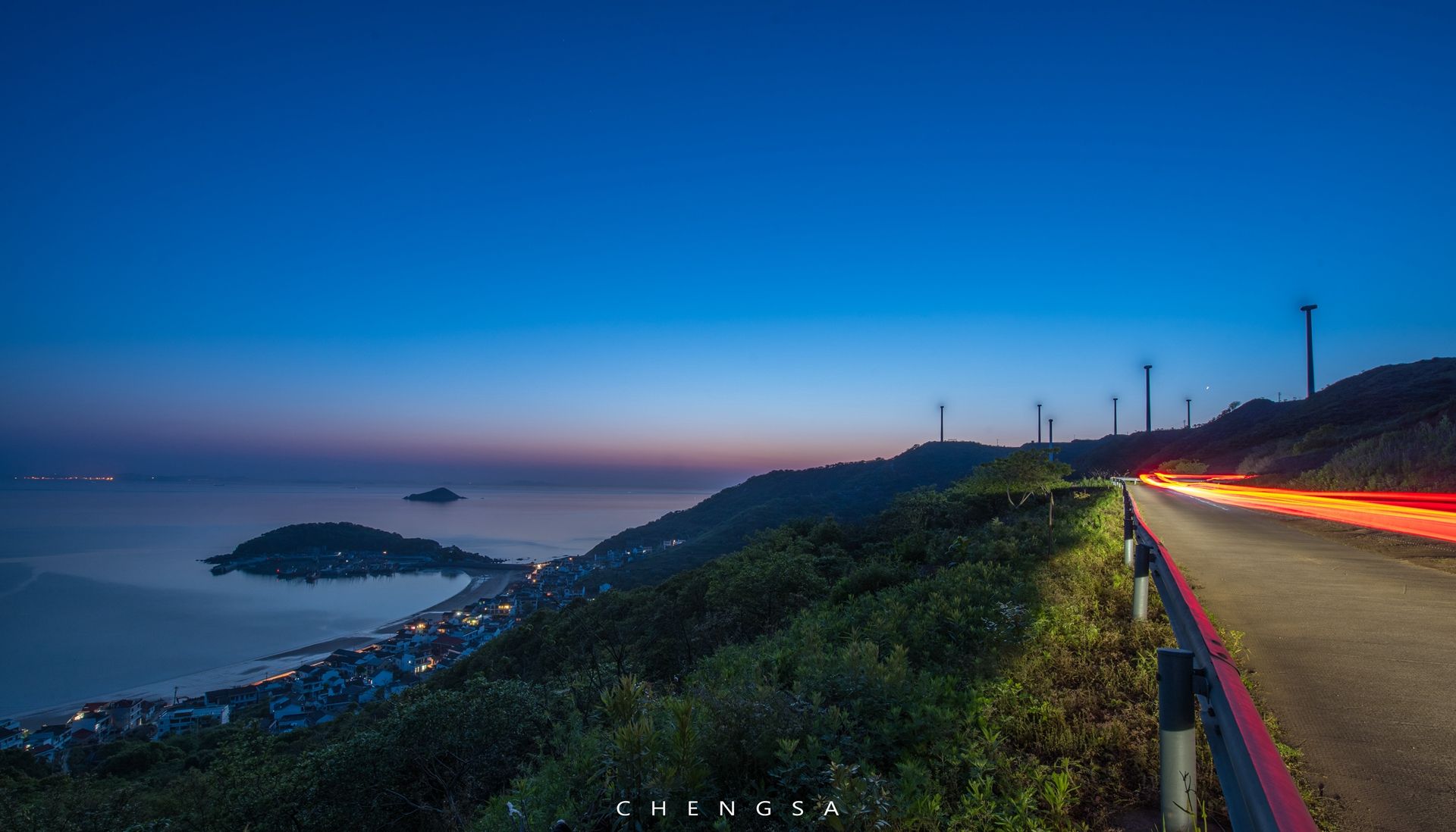 Wind Turbine viewing platform, China