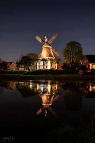 Windmühle Johanna in Hamburg-Wilhelmsburg