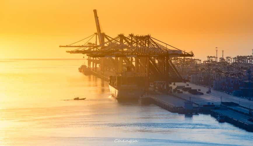 Yangshan Port viewing platform