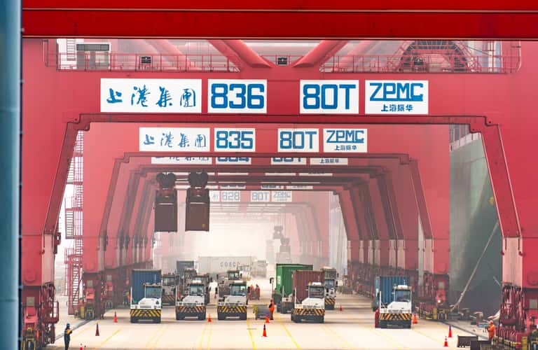 Yangshan Port viewing platform