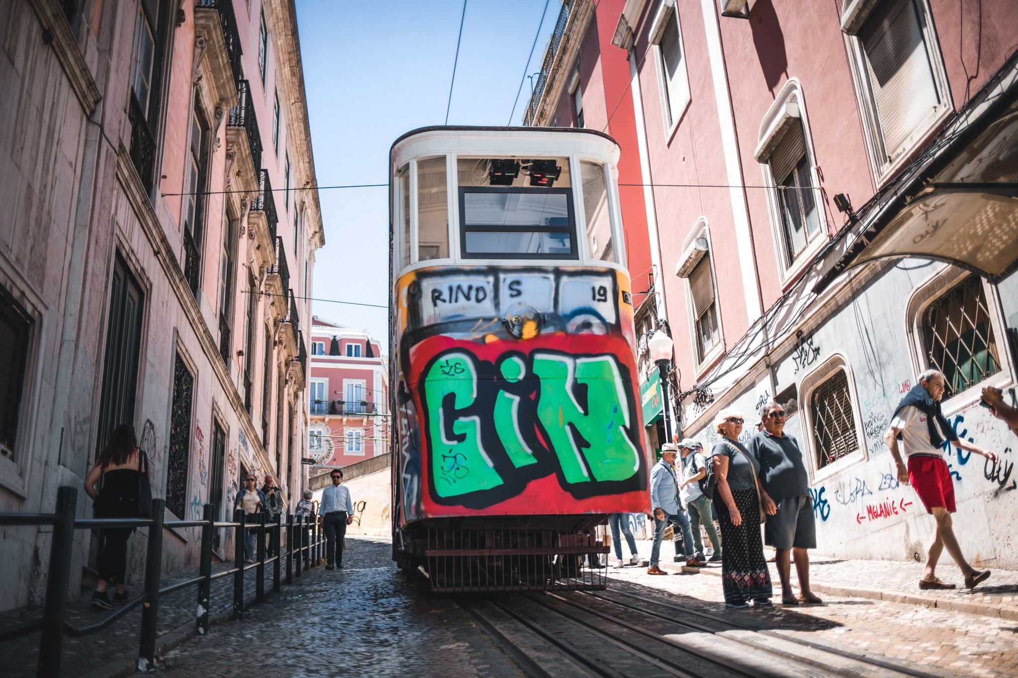 Ascensor da Glória - Lift of Glory, Portugal
