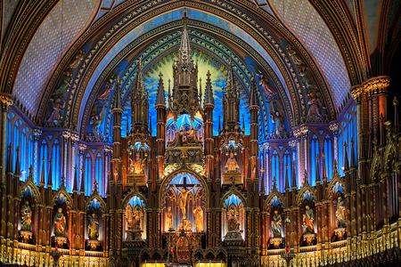 Basilique Notre-Dame (Indoors), Montreal