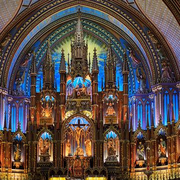 Basilique Notre-Dame (Indoors), Montreal, Canada