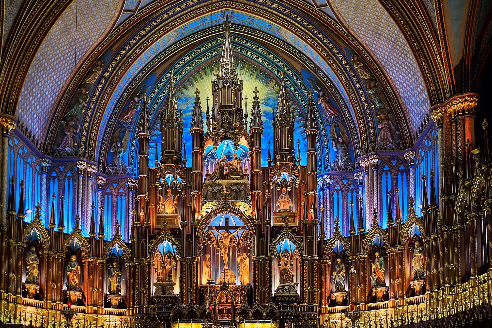 Basilique Notre-Dame (Indoors), Montreal, Canada