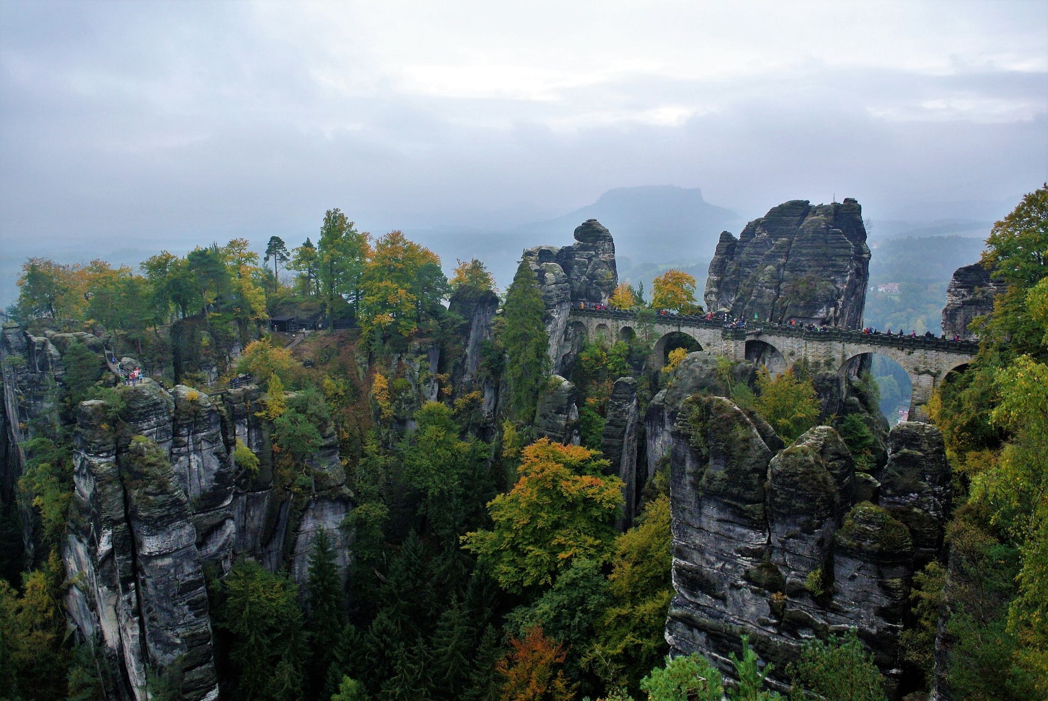 Bastei, Saxon Switzerland, Germany