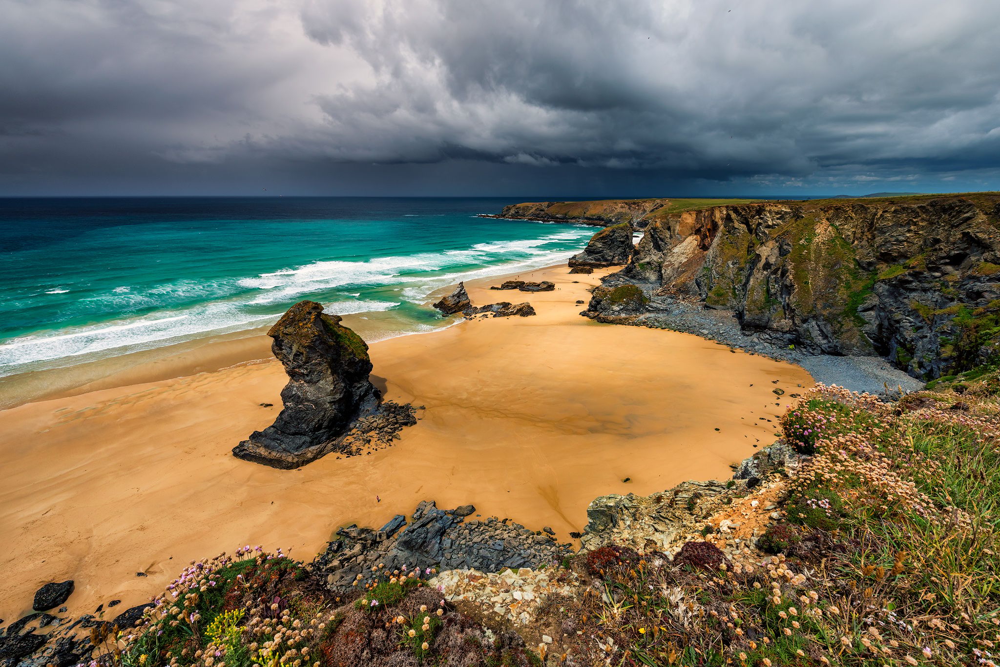 Bedruthan Steps, United Kingdom