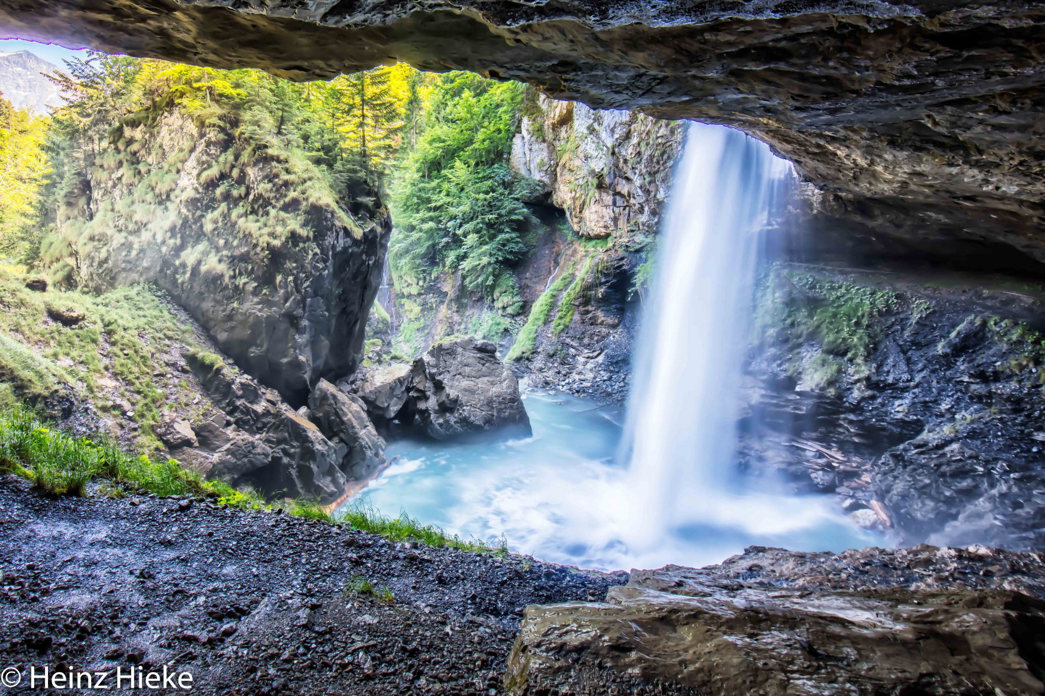 Bergli Stüber Waterfall, Switzerland