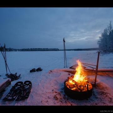 Cabin at the lake Lehtojärvi, Finland