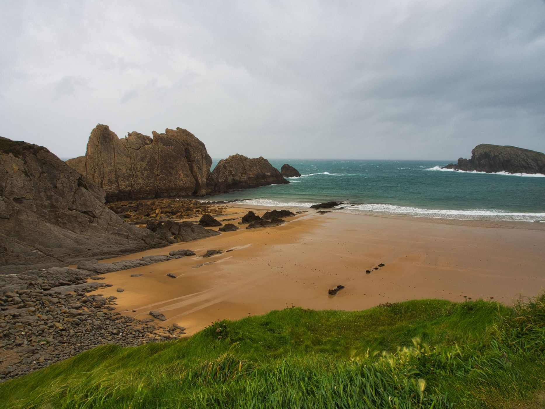 Cantabria, Playa La Arnia, Spain