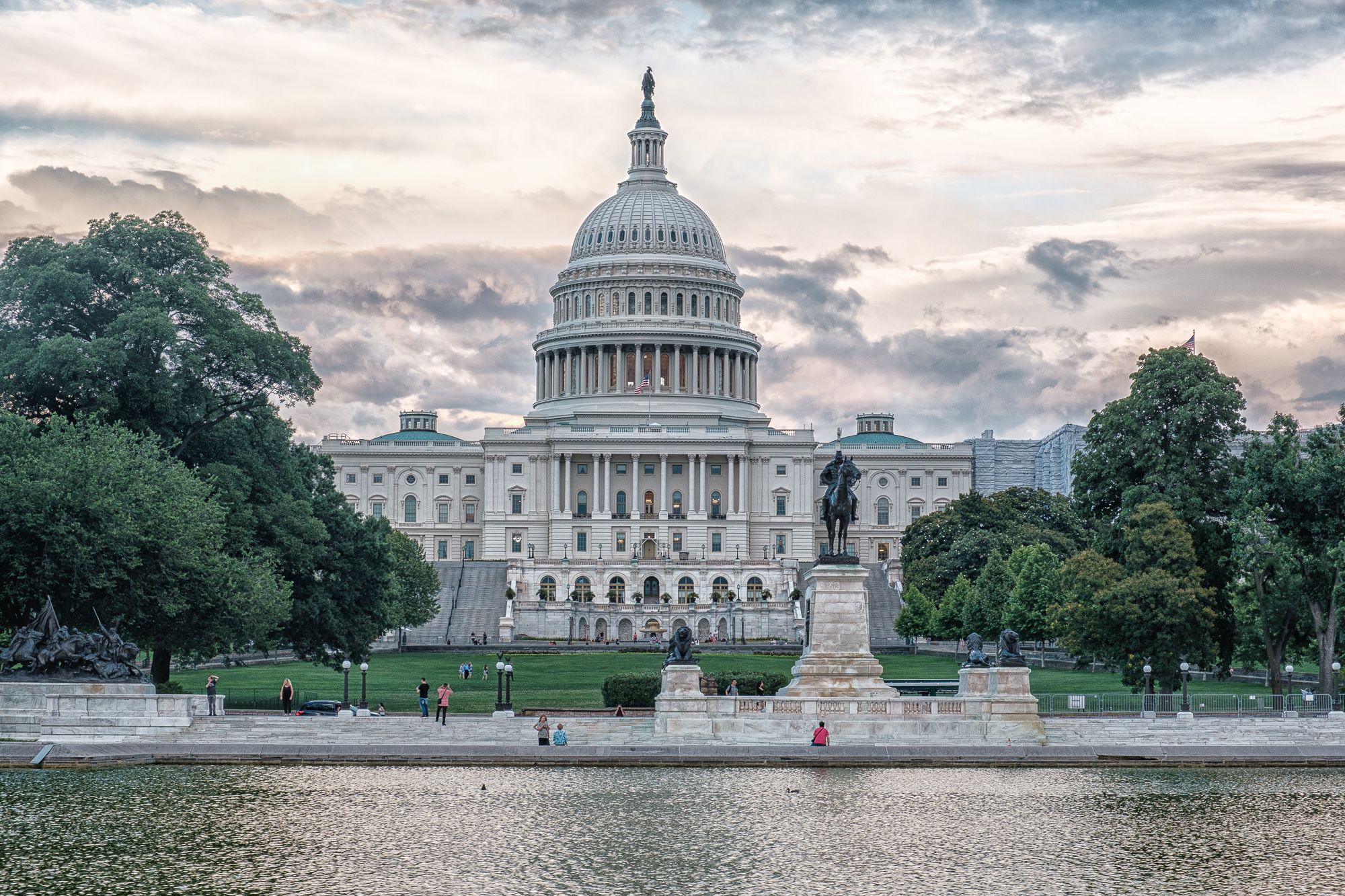 Capitol Reflection, Washington DC, USA