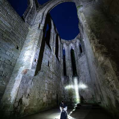 Castle and Monastery Oybin, Germany