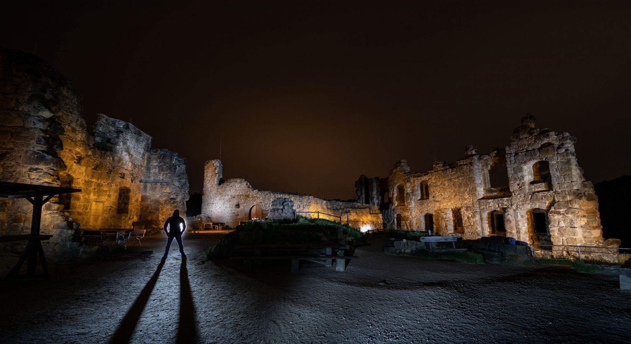 Castle and Monastery Oybin, Germany