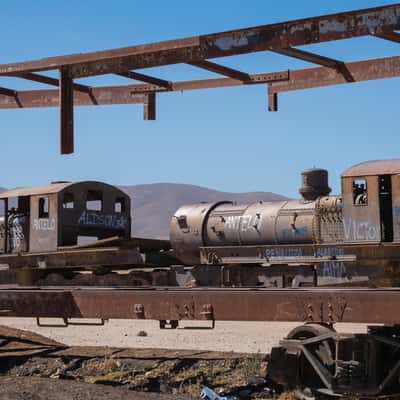 cementerio de trenes, Bolivia