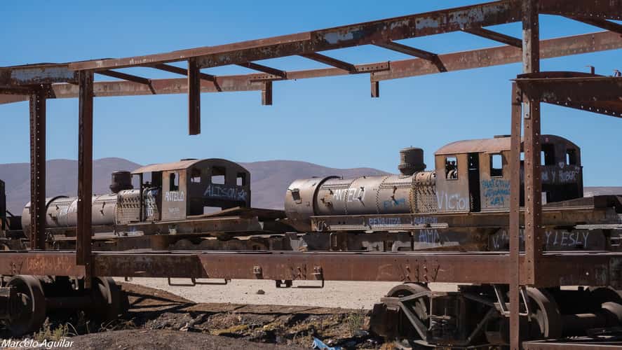 cementerio de trenes