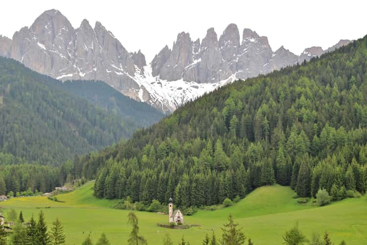 Church of St. Johann in Ranui (upper view)