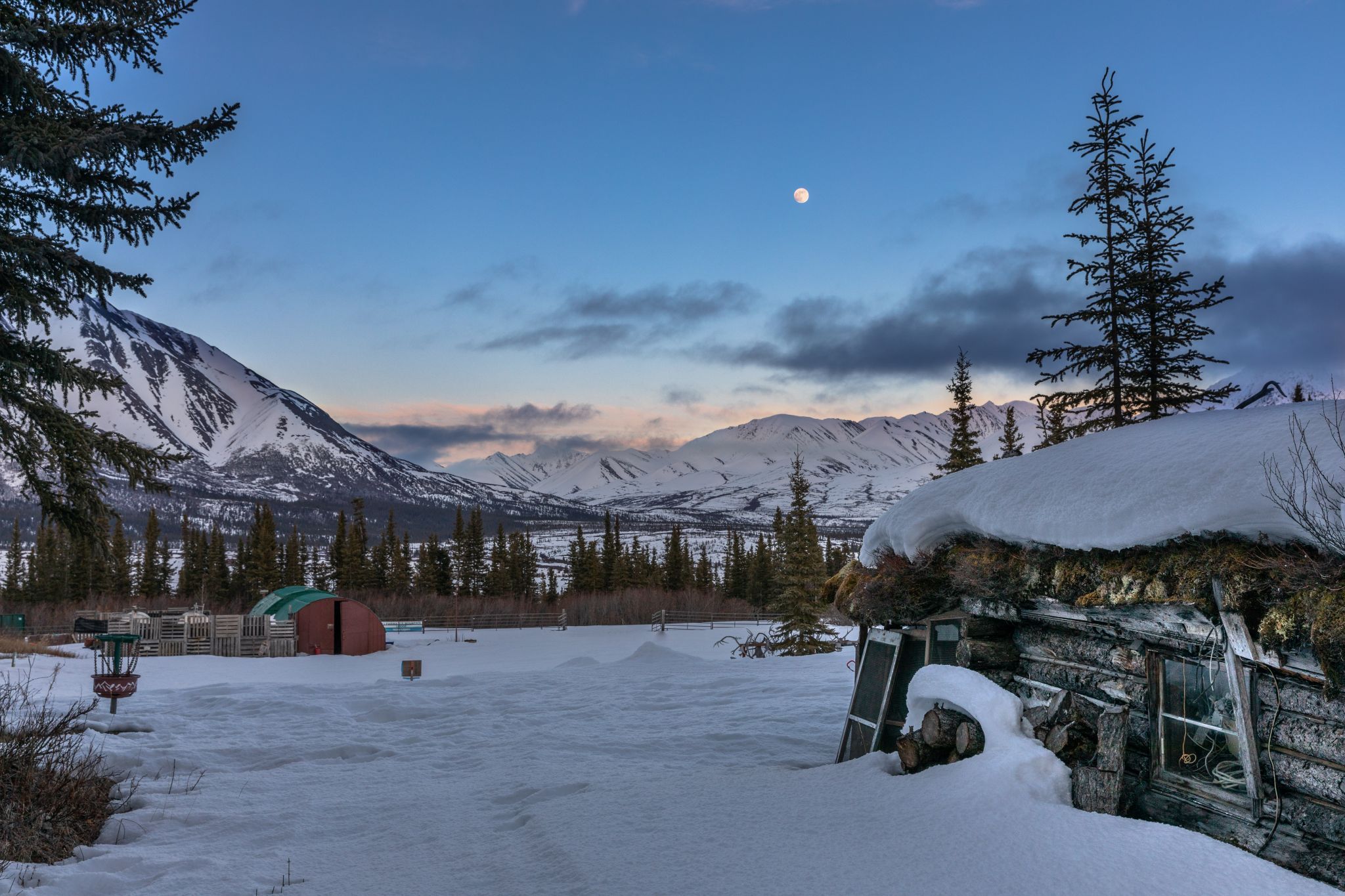 Clearwater Mountains, Alaska Range, Denali Highway, USA