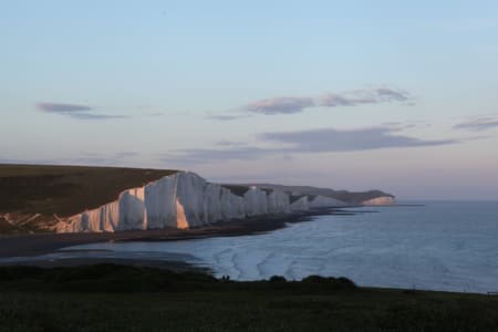 Coastguard Cottages and The Seven Sisters