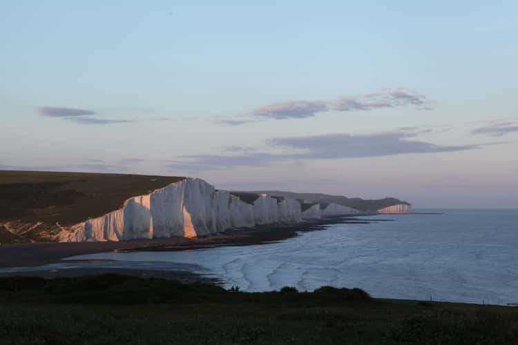 Coastguard Cottages and The Seven Sisters