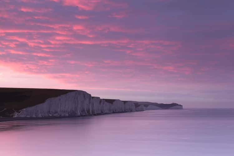 Coastguard Cottages and The Seven Sisters