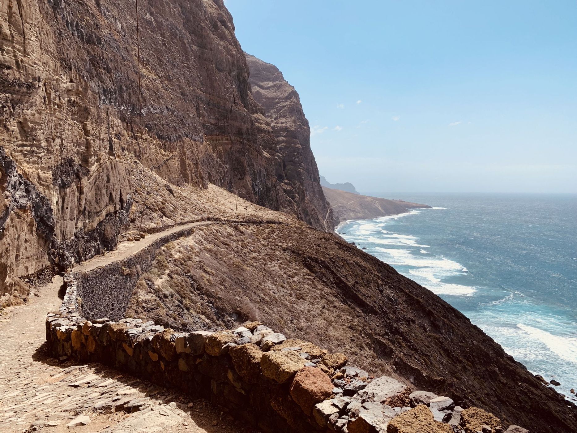 Cruzihna to Ponta do Sol track, Sao Antao, Cape Verde