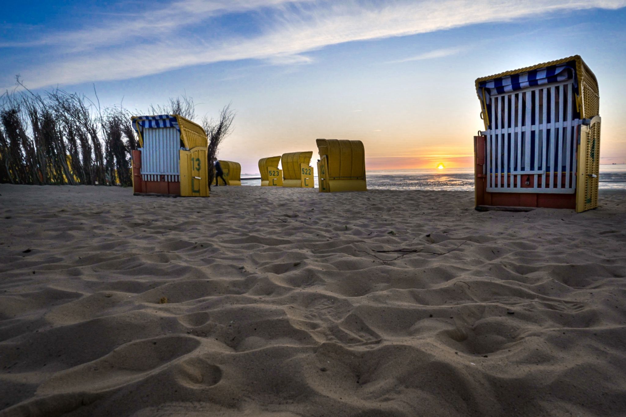 Cuxhaven Kugelbake, Germany