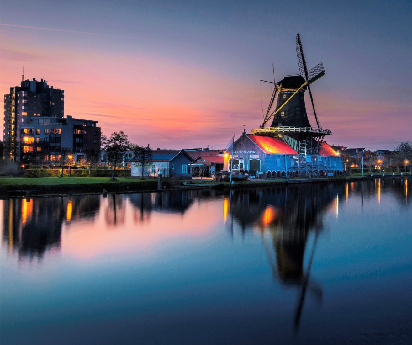 'De Salamander' saw mill, Leidschendam, Netherlands