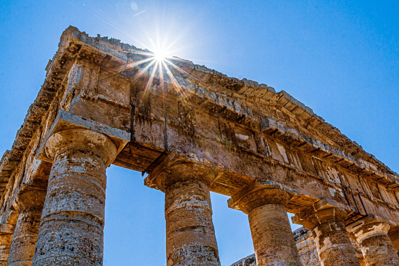 Doric Temple at Segesta, Italy