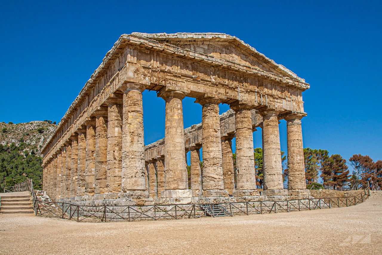 Doric Temple at Segesta, Italy