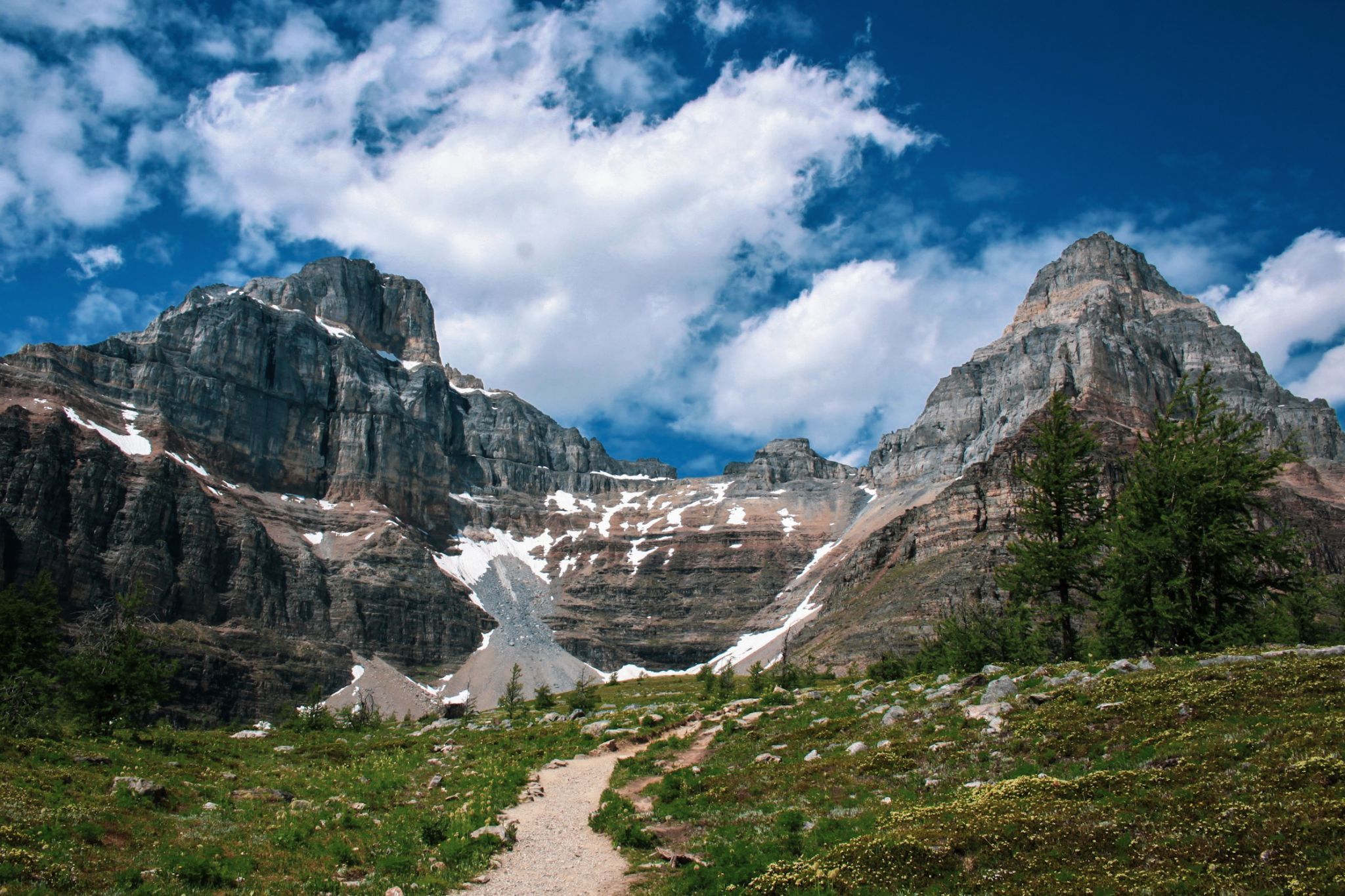 Eiffel peak and Pinnacle Mountain, Canada
