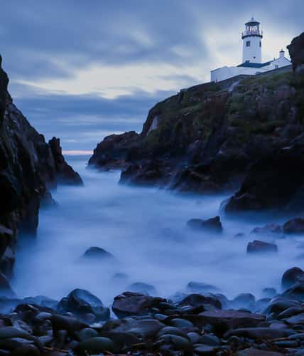 Fanad Head Lighthouse from below
