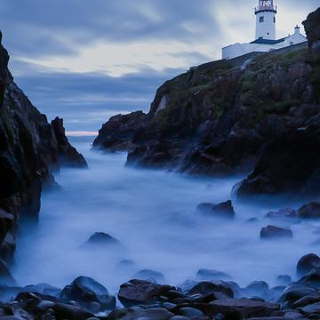 Fanad Head Lighthouse from below, Ireland