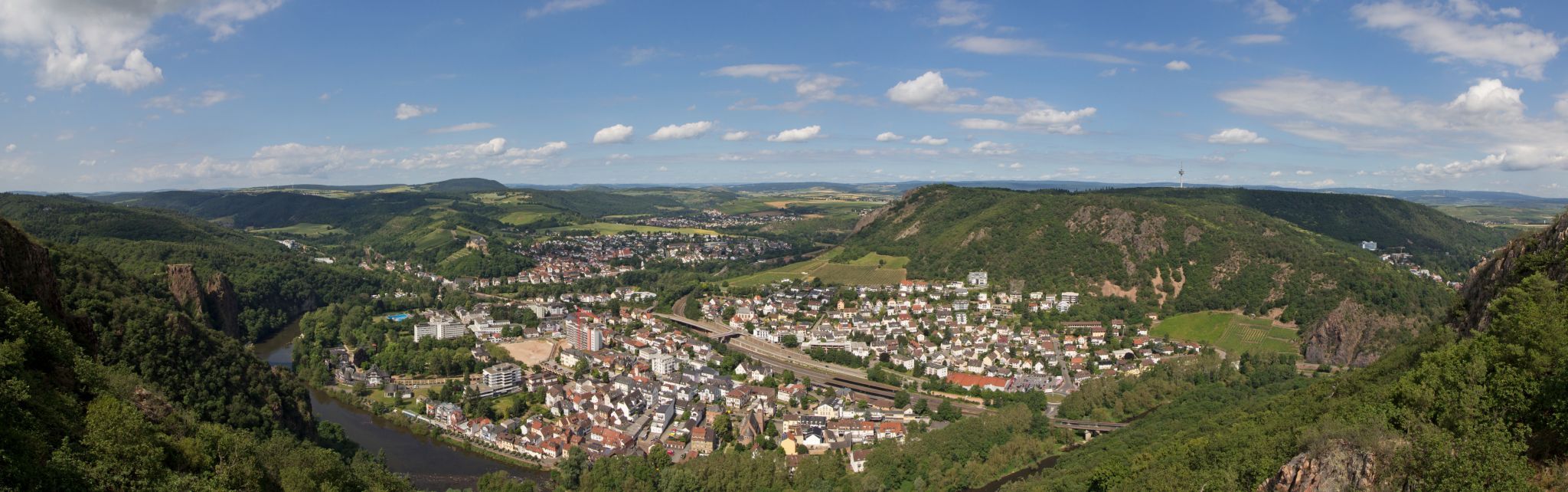 Gans hill (Nahetal viewpoint), Germany
