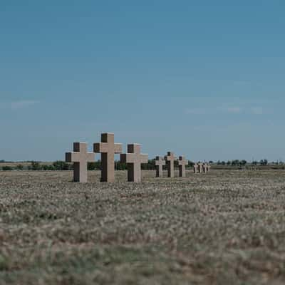 German war cemetery Rossoschka, Russian Federation