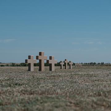 German war cemetery Rossoschka, Russian Federation