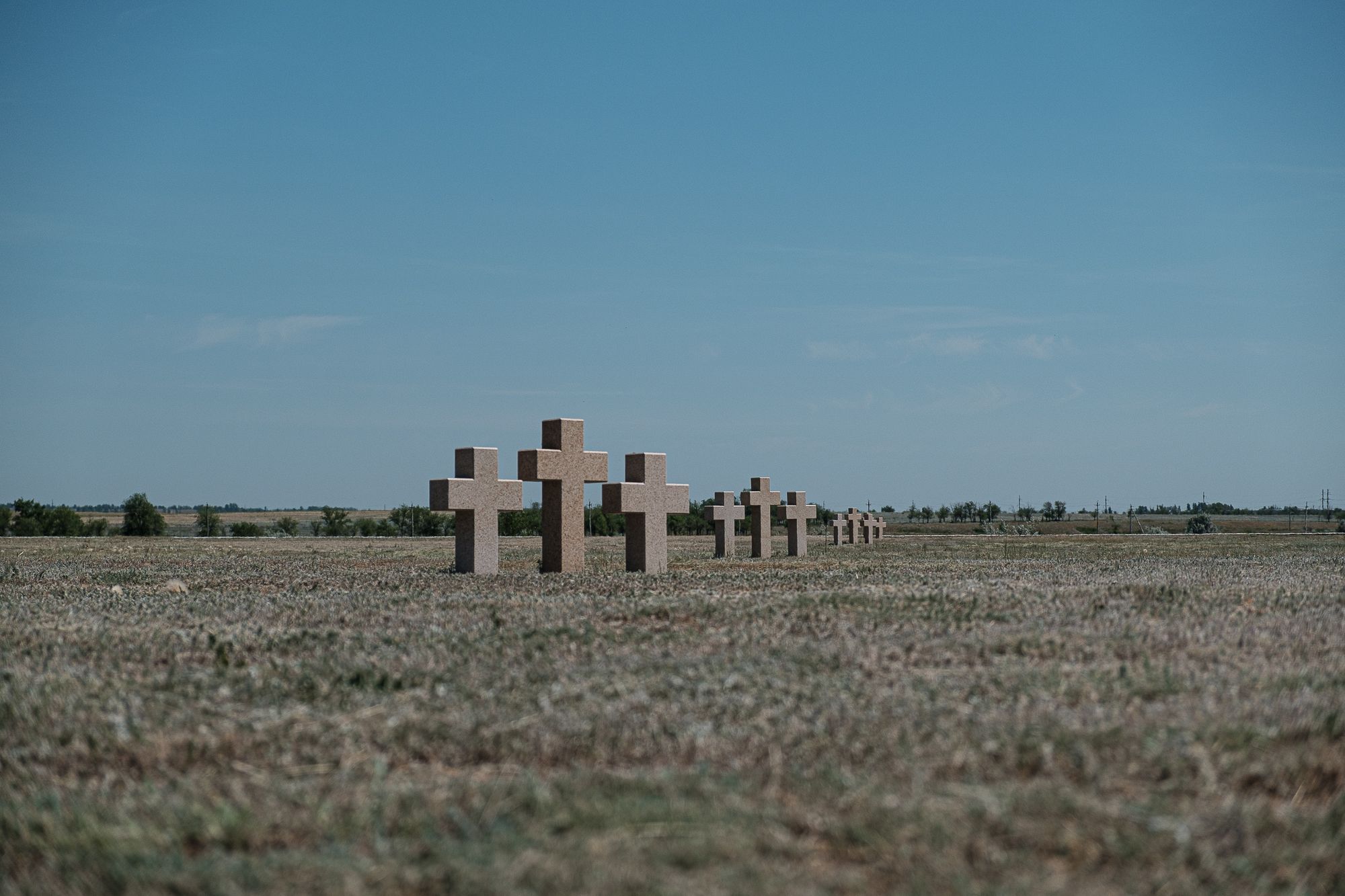 German war cemetery Rossoschka, Russian Federation