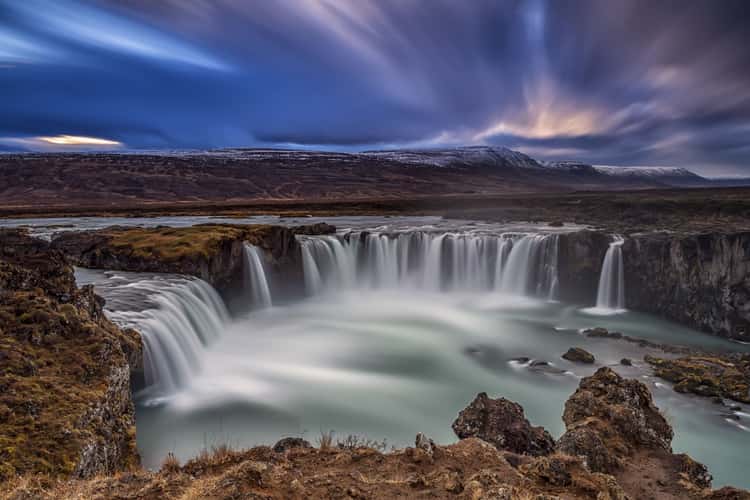 Goðafoss, South side view